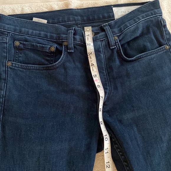 Rag & Bone fit 1 extra slim dark blue fabulous extra slim jeans from Saks - Picture 12 of 16